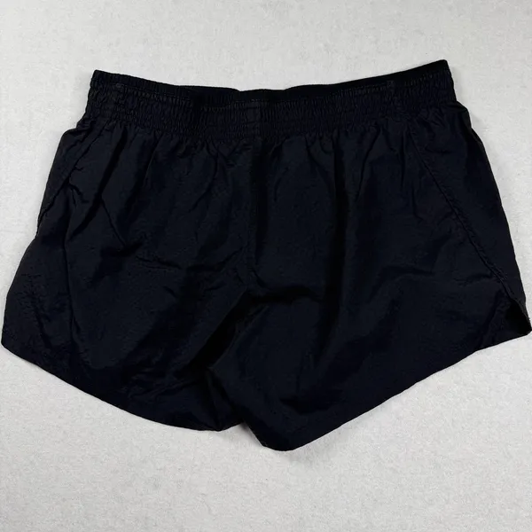 Nike Women’s Black Running Shorts Lined Athletic Workout Size Medium - Image 2