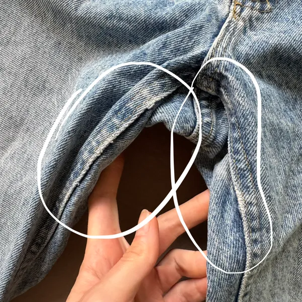 Vintage 90s Lee Slim Straight Fit Jeans - Image 5