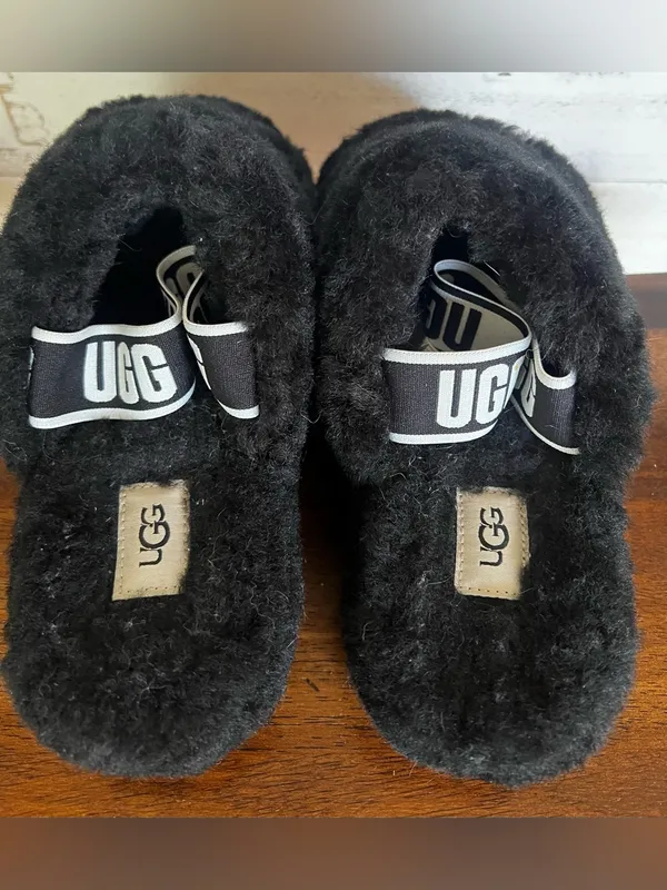 UGG Women's Fluff Yeah Slide Sandal in size 8 - Image 5