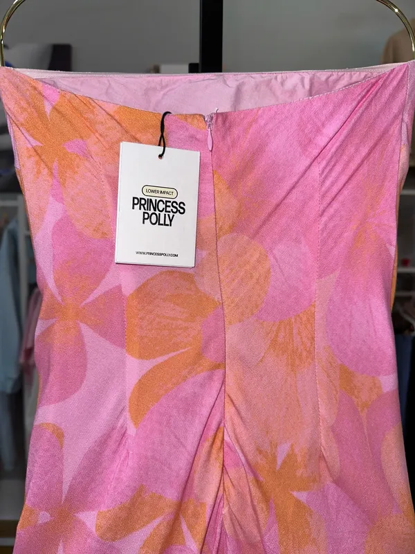 Princess Polly Maxi Dress Floral strapless - Image 7
