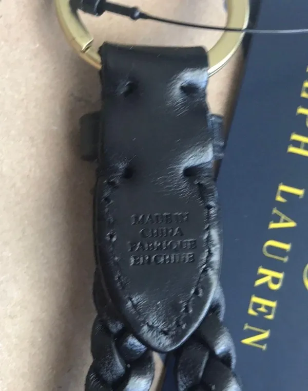 Ralph Lauren Polo Ralph Key Chain NWT In black - Image 4