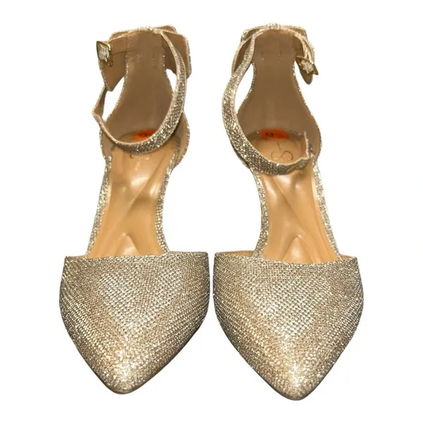 Jessica Simpson Whispie Pump heels In Gold. Brand new size 9.5 M - Image 5