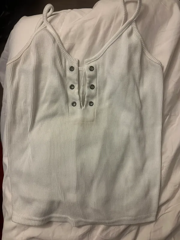 White Tank Top - Image 2