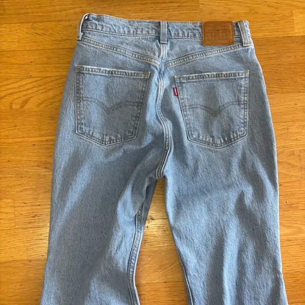 Levi’s Premium Denim 70s High Flare Boho Western Coastal Cowgirl Hippie Jeans 29 - Image 7