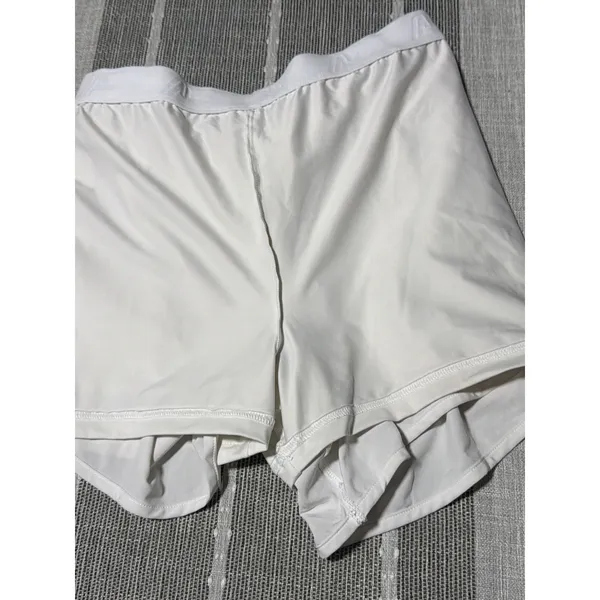 Varsity Spirit Loyola Cheer White Athletic Shorts‎ Women Small Spandex Liner - Image 6