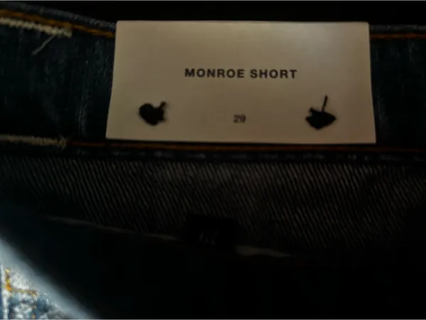 7 For All Mankind Shorts Denim - Image 3