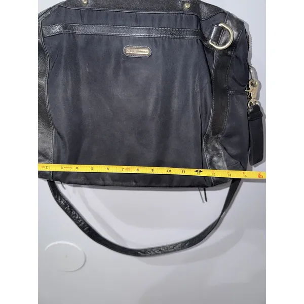Rebecca Minkoff,‎ leather/poly/nylon Knocked Up diaper bag (retail $345) 1 - Image 12