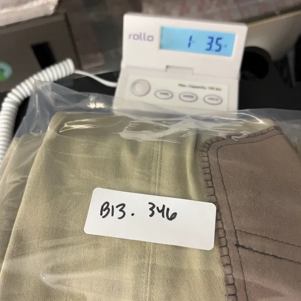 Dover Saddlery Riding Breeches 28 Beige Knee Patch Stretch Equestrian Pants - Image 12
