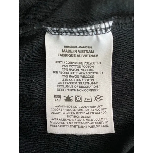 Nike Black Fleece Jogger Sweatpants Women’s Small Athleisure - Image 7