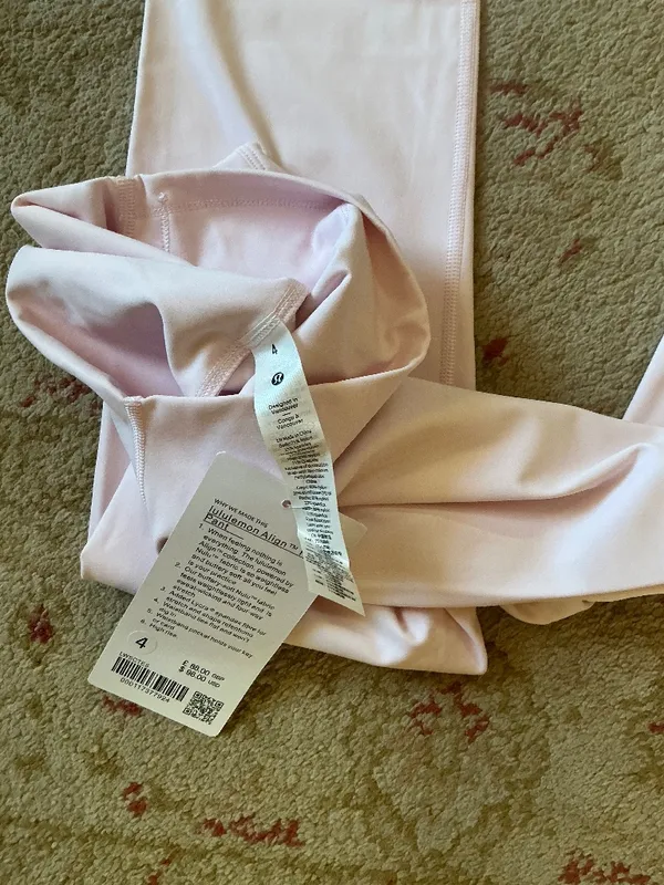 lululemon Align HR 28” leggings in Flush Pink Sz 4 NWT $98R - Image 6