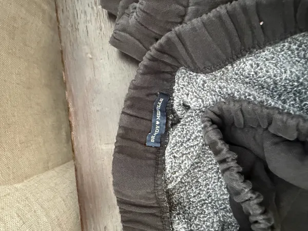Black Brandy Melville Sweatshirt and Sweatpants - Image 2