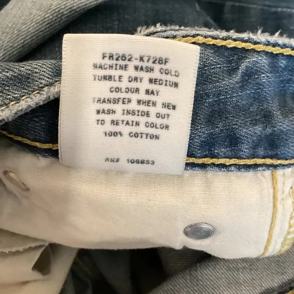 FRX‎ Bootcut Jeans Size 32 Medium Wash Stretch Boot Cut Blue - Image 11