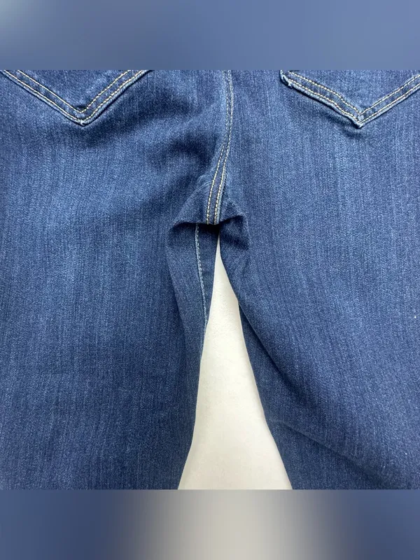 Liverpool Jeans The Ankle Skinny Womens 10/30 Blue Denim Pull On High Rise - Image 4