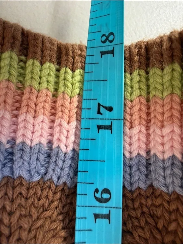 Zara Crochet Boho Knit Cropped Sweater Vest - Image 6