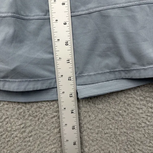 Lululemon Pace Rival Skirt Skort Chambray Blue Athletic Athleisure Tennis 14 - Image 10