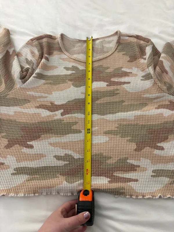 American Eagle Baby Doll Long Sleeve Top - Image 6