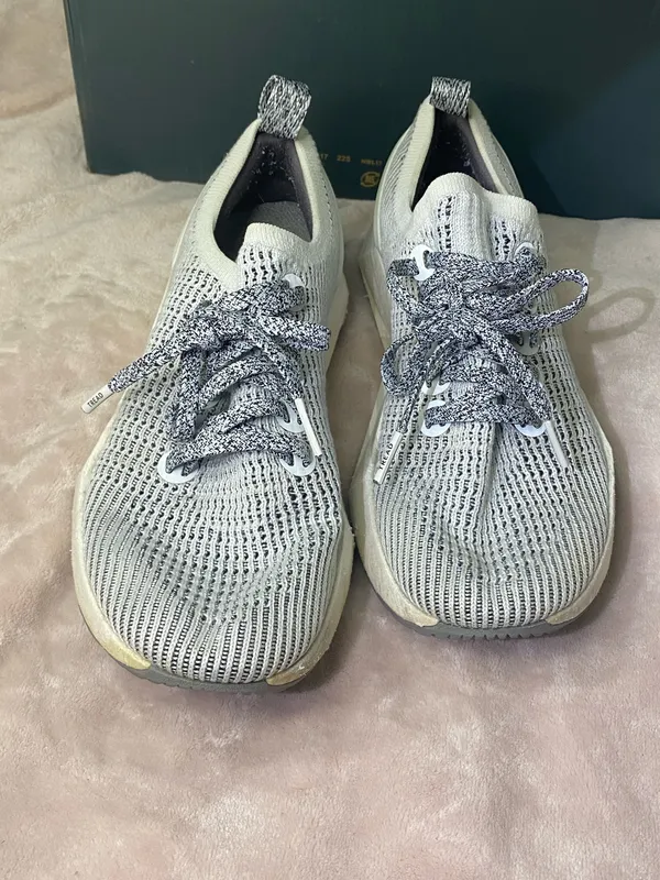 Allbirds Tree Flyer Running Shoes Blizzard Women’s Size 6.5 - Image 2