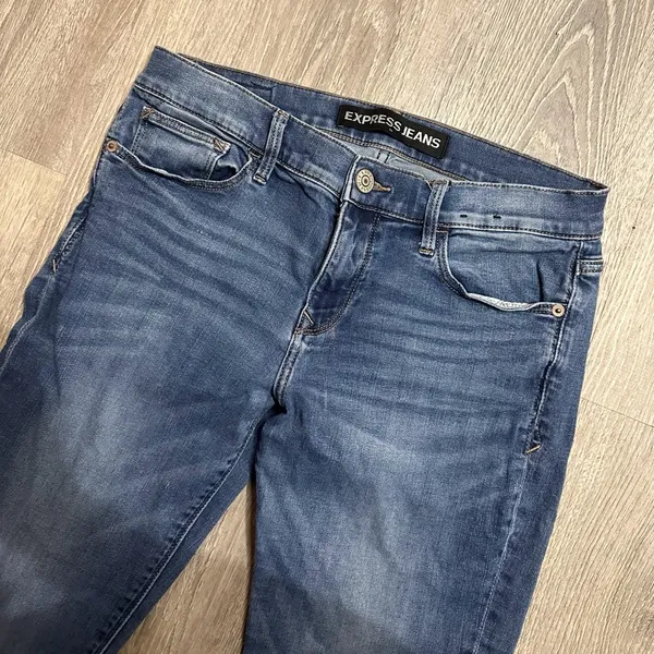 •EXPRESS• MID RISE SKINNY JEANS - Image 2