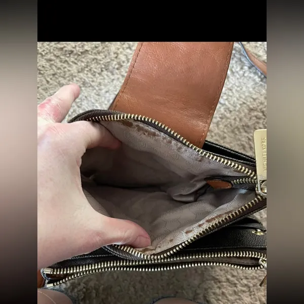 Michael Kors crossbody flap purse - Image 3
