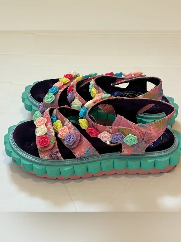 Dolls Kill | Irregular Choice Momento Platform Sandals Size 39 - Image 3