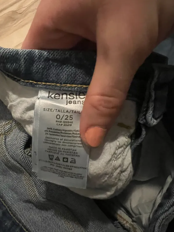 Kensie High Rise Straight Jeans - Image 5