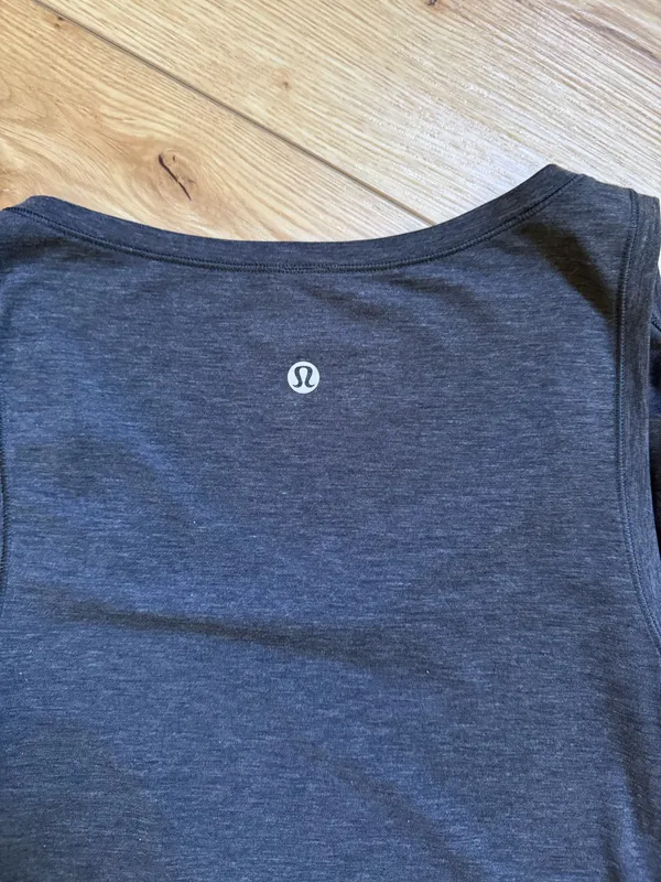 Lululemon Charcoal Tank Grey Top - Image 3