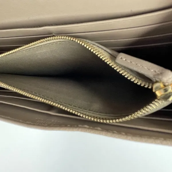 Fendi Vitello Cruise F is Fendi Continental Envelope Wallet Tortora - Preowned - Image 7
