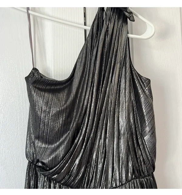 Retrofête Andrea Gunmetal Gown - Image 4