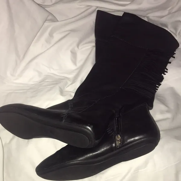 House of Harlow 1960 39.5 knee fringes boots - Image 9