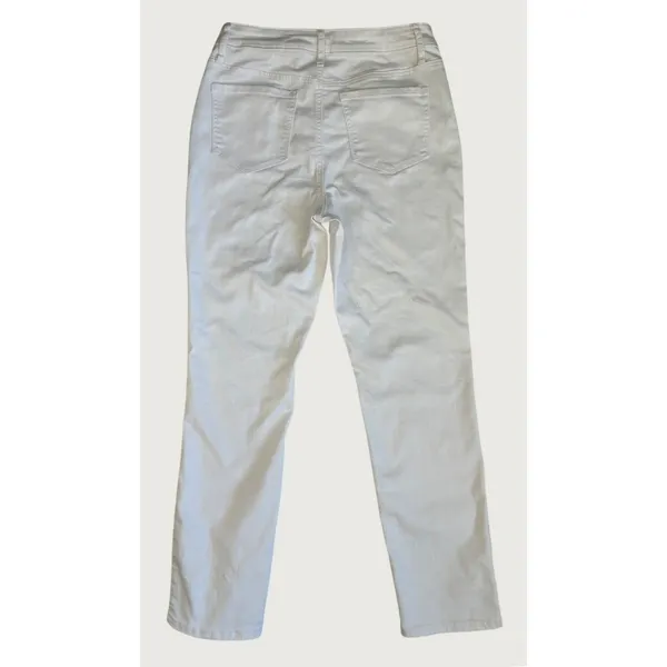 Boston Proper White Skinny Jeans Womens Size‎ 29 High Rise Stretch Denim Pants - Image 3