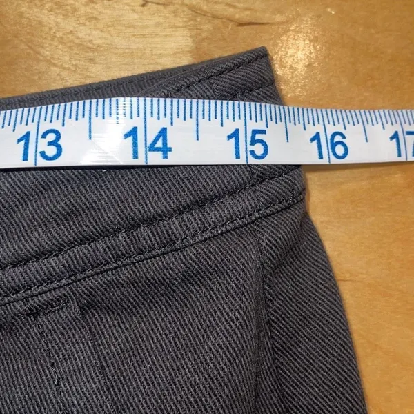 Apricot Lane Double Zero Womens High Rise Wide Leg Cargo Pants Black Medium NWOT - Image 9