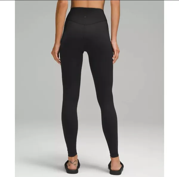 Lululemon Wunder Under SmoothCover High-Rise Tight 25" Size 8 Black NWT - Image 2