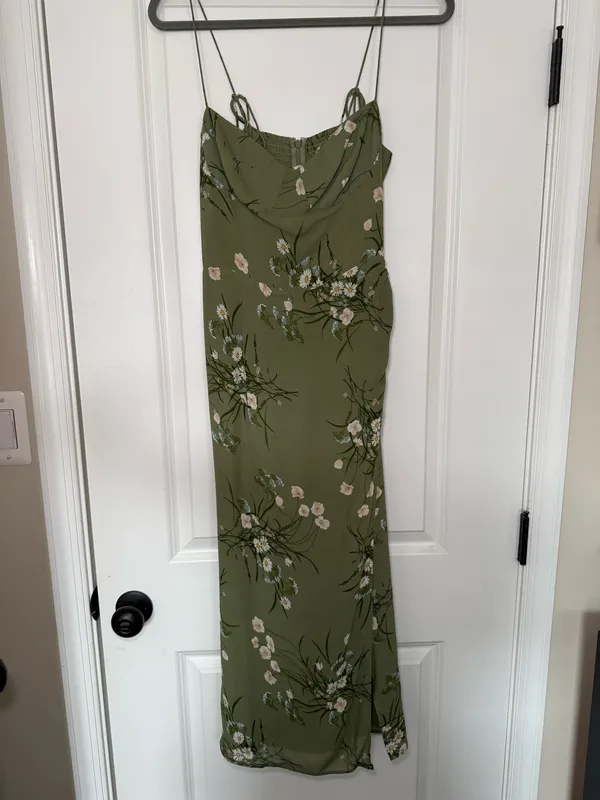 Reformation Kourtney Dress Midi - Image 4