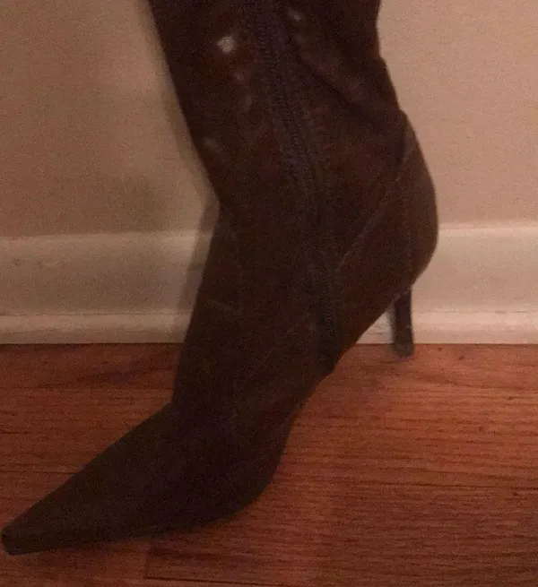Knee length Aldo high heeled boots - Image 5