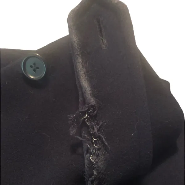Lauren Ralph Lauren Lambs Wool Dress Work Casual Long Pea Coat Size 14 Pre-Loved - Image 12