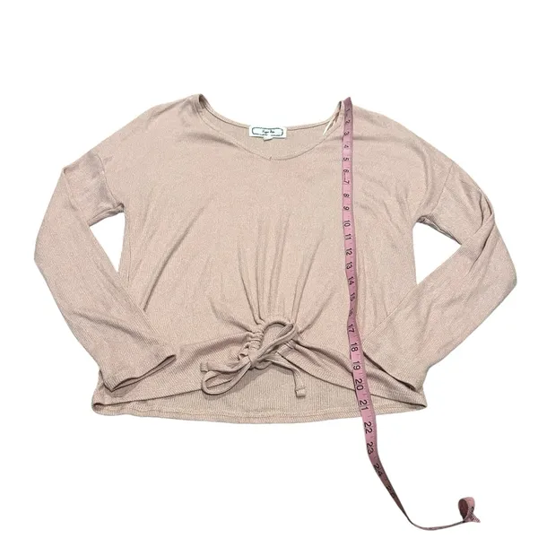 HIPPIE ROSE lightweight pink sweater - Image 3
