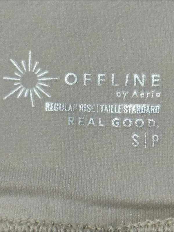 Offline by Aerie Go With the Flow Lace Split Leg Pants Cream S|P - Image 2