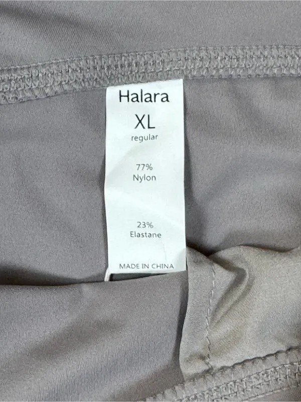 NWT Halara High Rise Drawstring Jogger Pants Gray XL - Image 5