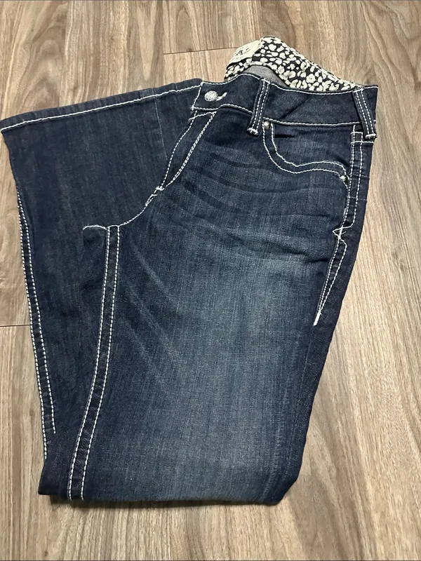 Ariat Women's Dark Blue Bootcut Jeans - Image 14