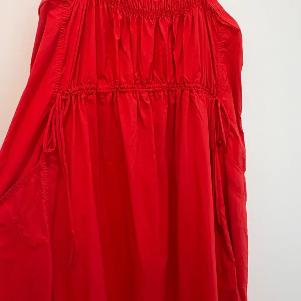 Daily Practice Anthropologie Women's Size L Keeseville Sleeveless Smocked Dress - Image 3