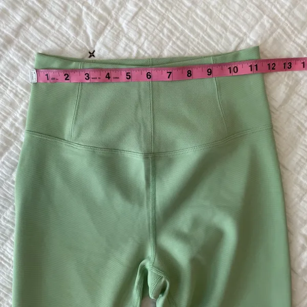 OFFLINE By Aerie Goals 7/8 Length Ribbed Legging in Ticket Green Size M - Image 10