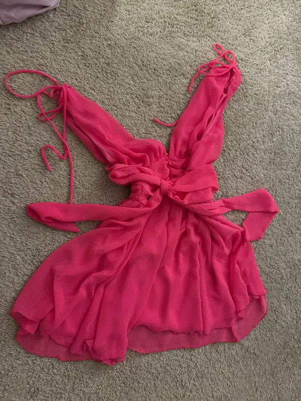 Lucy in the Sky Pink Dress - Image 2