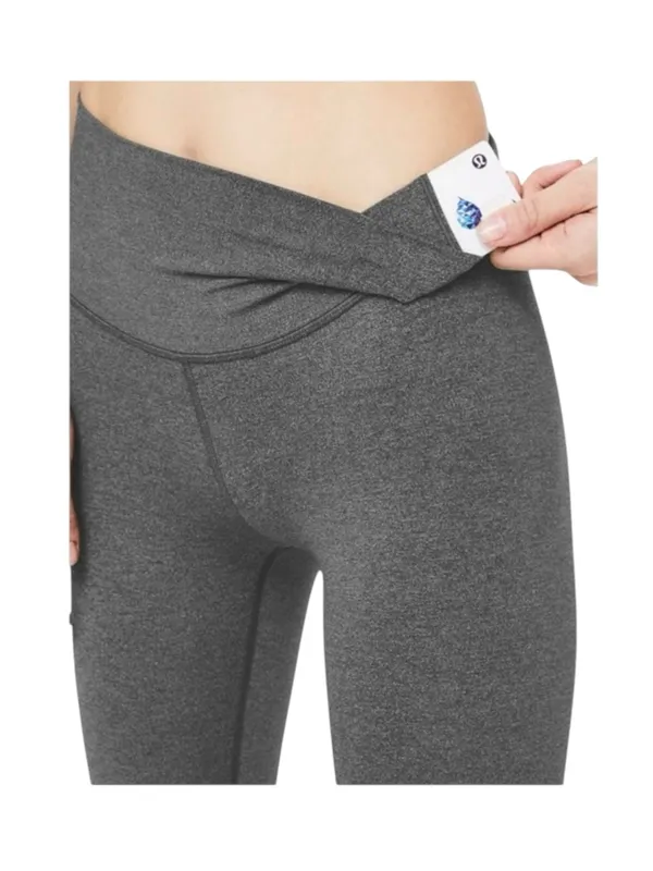 Lululemon ✵ Wunder Under High Rise 7/8 Tight Luxtreme 25” ✵ Heather Black ✵ 6 - Image 6