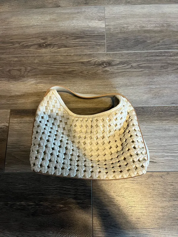 A New Day Mini Slouchy Handbag Basket Weave Pattern - Image 4
