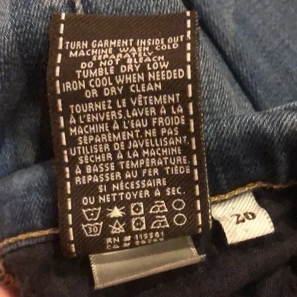7 for all mankind The Skinny Jeans Sz 26 - Image 11