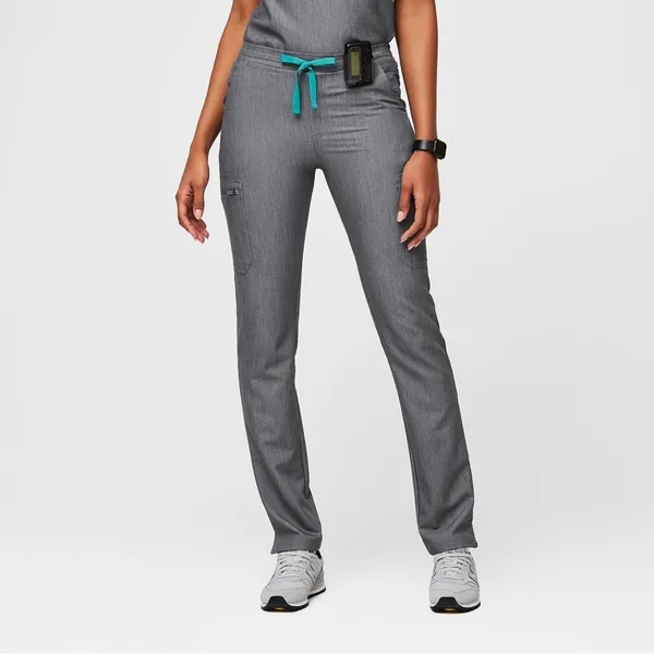 Figs Yola Elastic Waistband Skinny Scrub Pants XXS - Image 2