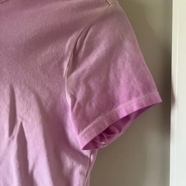 Good American Medium Washed Purple Tee Shirt - Image 2