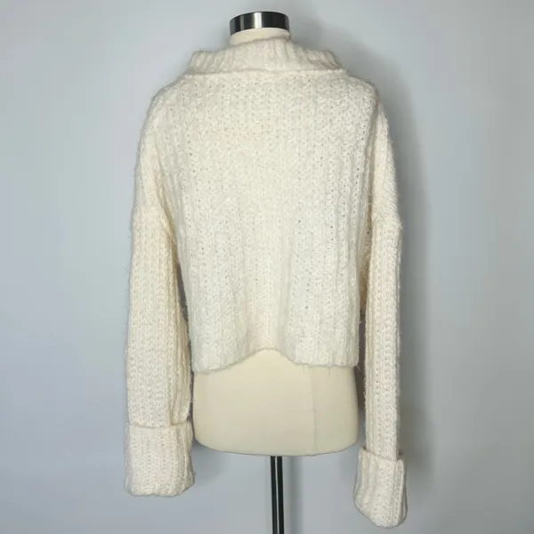 Free People Chunky Knit Sweater - Image 5