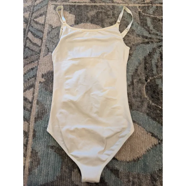 Shaperminy Essentials Shaping Bodysuit Sz S Ivory NEW - Image 4