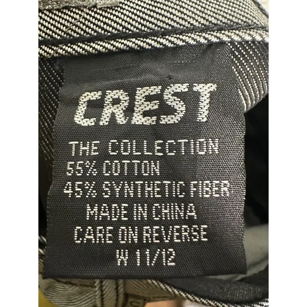 Crest High Powered Denim Jeans Authentic Indigo Wear‎ Gray Women's size 11/12 - Image 7